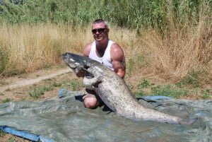 Bob with an 80 on the carp rods
