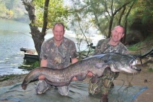 Rob and Mark  huge 140lb cat