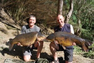 What a brace Mike and Steve 41lb and 40lb 12oz
